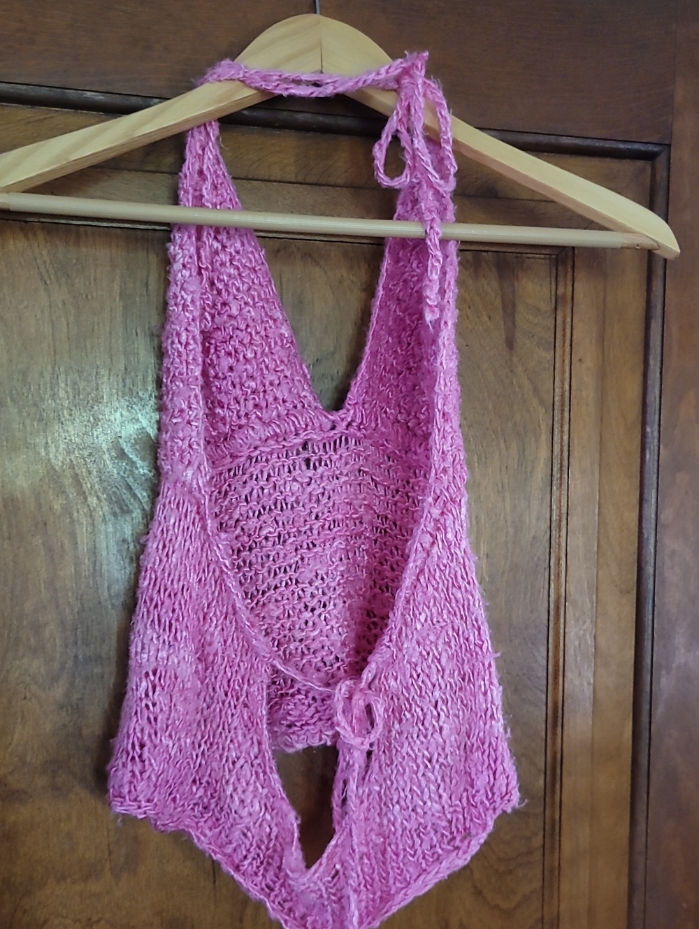 Hand Crocheted Halter Top - Picture 2 of 2